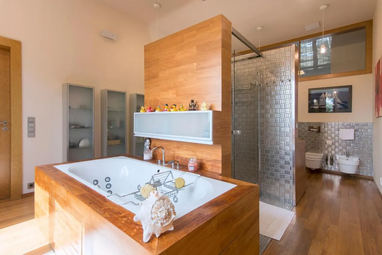 Huge Luxury Central Prague Villa, 6 Beds And Baths, Terraces, Double Garage